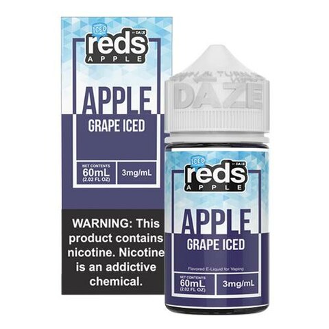 7 DAZE - Reds Apple Grape Iced 3mg 60ml