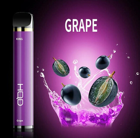 HQD King Grape 2000 Puffs Disposable Vape