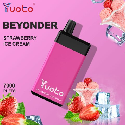 Yuoto Beyonder Strawberry Ice Cream Disposable Vape