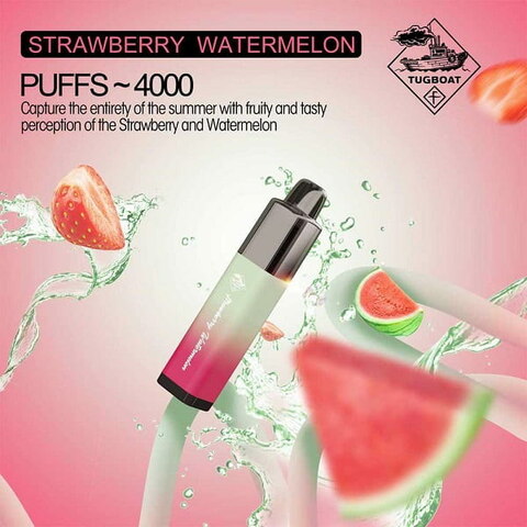 Tugboat Mega Flow Strawberry Watermelon Disposable Vape