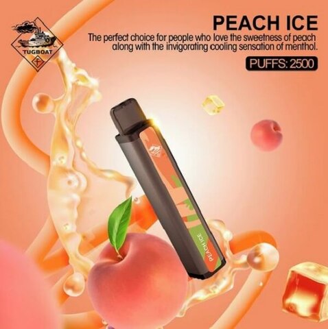Tugboat XXL Peach Ice Disposable Vape