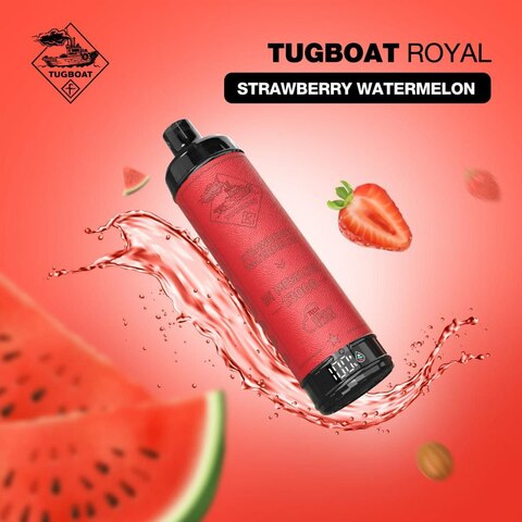 Tugboat Royal Strawbeey Watermelon 13000 Puffs Disposable Vape