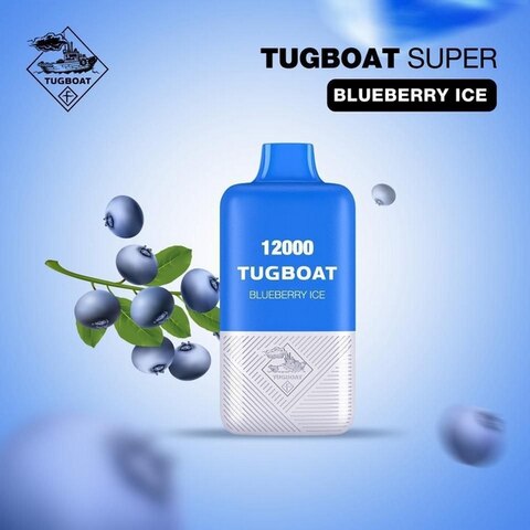 Tugboat Super Blueberry Ice Disposable Vape