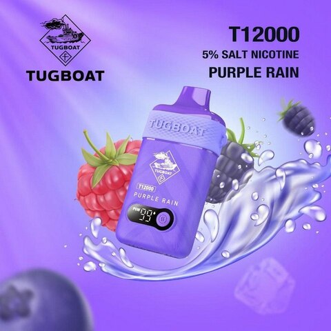 Tugboat T12000 Purple Rain Disposable Vape
