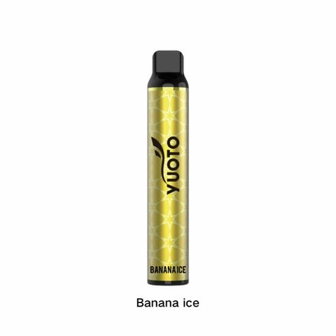 Yuoto Luscious Banana Ice 3000 Puffs Disposable Vape