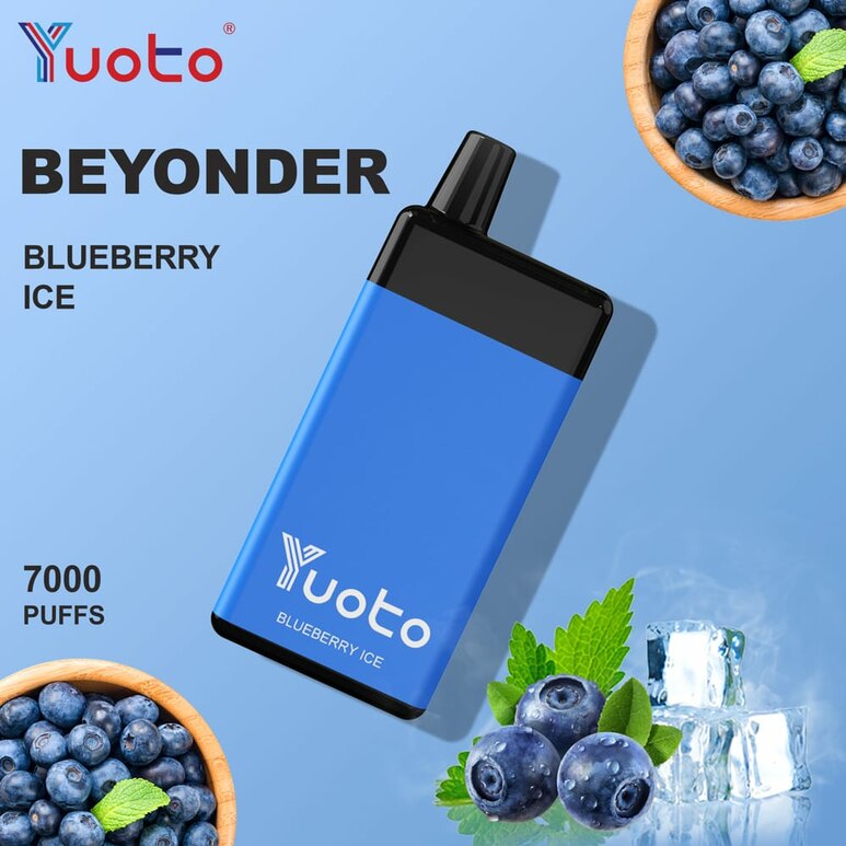 Yuoto Beyonder Blueberry Ice Disposable Vape