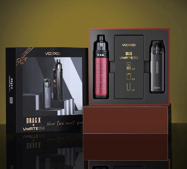 Couple Vape Gift Drag X & VMATE Pod Dual Devices 5