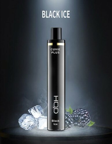 HQD Cuvie Plus Black Ice 1200 Puffs Disposable Vape