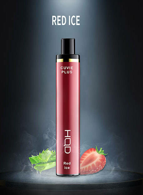 HQD Cuvie Plus Red Ice 1200 Puffs Disposable Vape