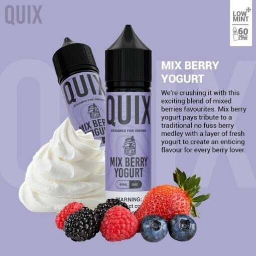 Mix Berry Yogurt by Quix 2