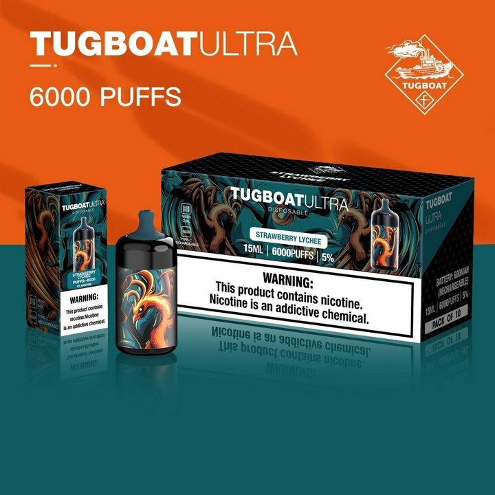 Tugboat Ultra 6000 Puffs Disposable Vape 7