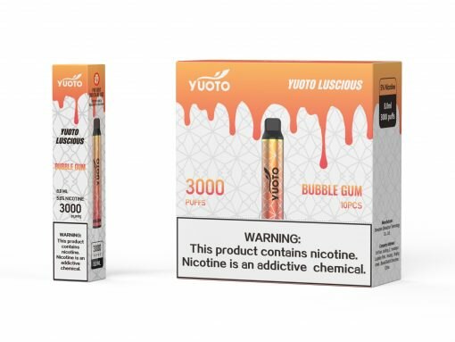Yuoto Luscious Bubble Gum 3000 Puffs Disposable Vape 2