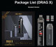 Couple Vape Gift Drag X & VMATE Pod Dual Devices 2